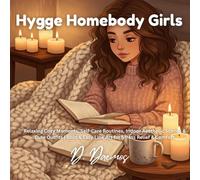 Hygge Homebody Girls: Relaxing Cozy Moments, Self-Care Routines, Indoor Aesthetic Scenes & Cute Outfits | Bold & Easy Line Art for Stress Relief & Comfort