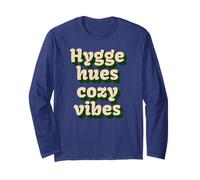 Hygge Inspired Cozy Vibes Calm Living Lifestyle Long Sleeve T-Shirt