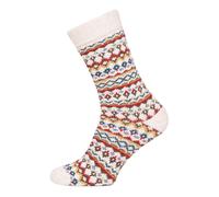 Hygge Nordic Design Wool Socks - White | Warm Norwegian Winter Socks