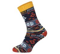 Hygge Nordic Wool Socks Navy | One Pair of Thick Norwegian Winter Socks