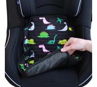 Hygge Sheets® Car Seat Protector for Potty Training | Pushchair Protection from Food and Drinks | No Leaks | Fits Group 1 Toddler Car Seats and Pushchairs | Dinosaur