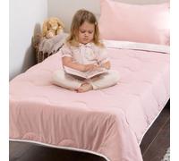 Hygge Sheets® Kids Coverless Duvet and Pillowcase set - Super soft microfiber - Single Beds - 4.5 Tog - Pink