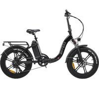 HYGGE Vester Step HY0242 Electric Folding Bike - Onyx Black, Black
