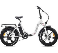 HYGGE Vester Step HY0243 Electric Folding Bike - Heron White, White