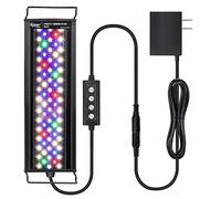 hygger 22W 24/7 Aquarium Light, Adjustable Timer, Adjustable Brightness Fish Tank Light, Aquarium Light for Planting and Freshwater Tanks, 7 Colors [Energy Class A+]