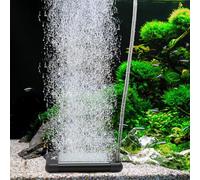 hygger Air Diffuser, Aquarium Air Stone Fish Tank Bubbler with Air Tube Check Valve Suction Cup