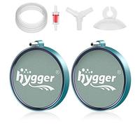 hygger Aquarium Air Stone 2 Inch 2 Pack, Fish Tank Bubbler Stone, Air Bubble Aerator Oxygen Diffuser, Air Pump Accessories for Aquariums, Fish Tanks, Hydroponics and Ponds