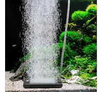 hygger Aquarium Air Stone, Aquarium Bubbles Air Stone, Fish Tank Bubbler Ultra Silent Deep Dissolving Oxygen Diffuser Kit for Air Pump Fish Tank Small Bucket and Hydroponics(L)