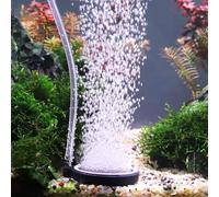 hygger Aquarium Air Stone: Nano Bubble Stone Quiet Ultra High Dissolved Oxygen Diffuser Kit -Fish Tank Bubbler Nano Oxygen Air Stone for Aquarium Fish Tank and Hydroponics- (5CM)