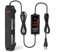 hygger Aquarium Heater, 300W/500W/800W/1000W Submersible Fish Tank Heater with Temperature Controller, Over-Temperature Off-Water Protection Alarm for Saltwater Freshwater (1000W, 100-240 Gallon)