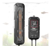 hygger Aquarium Heater Adjustable Power 600W/1200W, Fish Tank Heater with Led Digital Display Controller, Dual Quartz Glass for 500-900L Freshwater Saltwater Tank