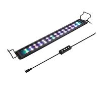 hygger Aquarium Light,Full Spectrum Fish Tank Light with LCD Monitor, 16W RGB LED Aquarium Light for Freshwater Tank with 10 Levels of Brightness,Adjustable Timer,3 Modes for 41-61cm Planted Tank