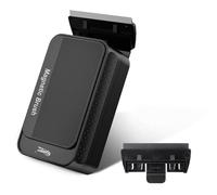 hygger Aquarium Strong Magnetic Cleaner, Fish Tank Glass Algae Cleaning Brush With 2 Blades for Glass and Acrylic Aquariums Floating Algae Scraper Tool (L)