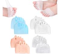 Hygger Bunion Correctors, Hyggear Silicone Toe Separator, Hyggear Toe Separator, Hyggear Toe Separator, Toe Separator, Bunion Cushion, Breathable, Soft, for Women (Mixed)