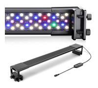 hygger Clip On Aquarium Light, Full Spectrum LED Aquarium Light, 36W 24/7 Lighting Fish Tank Light with 10 Colors, Adjustable Timer,3 Modes for 90-102cm Planted Tank