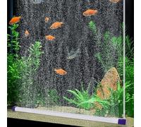 hygger Fish Tank Air Bubbler, Air Stones for Fish Tanks Quiet High Dissolved Oxygen Diffuser Aquarium Bubbles Air Stone with Air Tubing for Freshwater Saltwater (55cm)