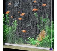 hygger Fish Tank Air Bubbler, Air Stones for Fish Tanks Quiet High Dissolved Oxygen Diffuser Aquarium Bubbles Air Stone with Air Tubing for Freshwater Saltwater (70cm)