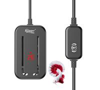 hygger Fish Tank Heater, Aquarium Heater for Turtle Tanks, 15-34℃, Tropical Fish Tank Heaters, Multi-Protect Memory Function Heater with Adjustable Temp Controller & Removable Shell, 250W, 132-170L