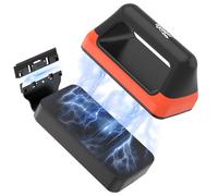 hygger Fish Tank Magnetic Glass Cleaner Two Detachable Algae Scraper for Aquarium Fish Tank，Floating Scrubber Brush Glass Algae Magnet Cleaning Tool for Large Aquariums Tank