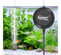 hygger MINI 1.5W Fish Bowl Aqaurium Silent Air Pump with Accessories, Oxygen Aerator Kit for Fish Tank 0.5-15 Gallon Fish Tank