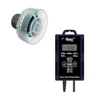 hygger Mini Wave Maker For Aquarium, Ultra-quiet Transparent Wavemaker With Controller, Adjustable Flow Magnetic DC 12V 850GPH Powerhead, Circulation Pump For 20-80allon Freshwater Coral Reef Tank