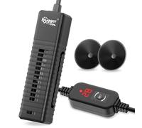 hygger Small Aquarium Heater, 30W Mini Fish Tank Heater with Digital Display, Adjustable Temperature Controller Submersible Aquarium Heater for 11-30L Betta Turtle Tanks