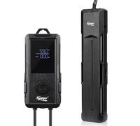 hygger Submersible Aquarium Heater 500W : Dual Quartz Glass Fish Tank Thermostat with Led Digital Display Controller-APS Auto Protection Heater for 220-510L Freshwater SaltWater Fish Tank