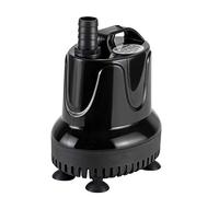 hygger Submersible Water Pump, 1500L/H 40W Ultra-Quiet Fountain Water Pump, Bottom Pumping Aquarium Pump with 48 Hours Anti Dry Burning, 2.2m High Lift and 3 Nozzles for Fish Tank Pond Pool Garden