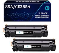 Hyggetech 85A CE285A Black Toner Cartridge Compatible with HP 85A CE285A with Laserjet P1102W P1102 P1100 P1106 P1108 P1109 M1130 M1132 M1210 M1210MFP M1212 M112 M1110 212NF M1217NFW