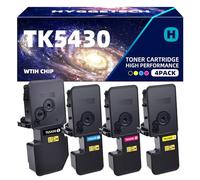 Hyggetech TK5430 TK-5430 Toner Compatible with Kyocera TK5430 TK-5430K TK-5430C TK-5430Y TK-5230M TK5440 TK-5440K for Kyocera Ecosys MA2100 MA2100cfx MA2100cwfx PA2100 PA2100cwx PA2100cx