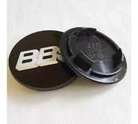 HYGGLY 4Pcs Car Wheel Center Caps, for BBS 70MM Car Hub Centre Caps Waterproof Wear Resistant Replacement Center Wheel Hub Caps Badge Emblem Styling Accessories