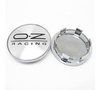 HYGGLY 4Pcs Car Wheel Center Caps, for OZ Racing 69mm Car Hub Centre Caps Waterproof Wear Resistant Replacement Center Wheel Hub Caps Badge Emblem Styling Accessories,C