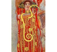 Hygieia - Gustav Klimt - Notebook: 120 Lined Pages 6" x 9" Journal Diary Notepad
