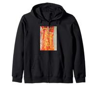 Hygieia (University of Medicine Ceiling) by Gustav Klimt Zip Hoodie