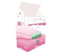 Hygiene+ 14L Sustainable Sanitary Bin, Paper based, Nappies, Feminine Hygiene, Disposable, no contract - Single bin