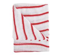 Hygiene Dsh Cloth 16X12 Red/WHT PK10