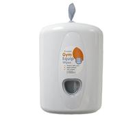 Hygiene4less Gym Wet Wipes Wall Mounted Dispenser White Plus 6 x 2000sht Wipes Refill
