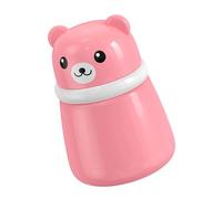 Hygienic Baby Powder Storage Case Soft Puff Bear Shape and Travel Friendly Container with Lid for Daily Use Portable Case for Travel