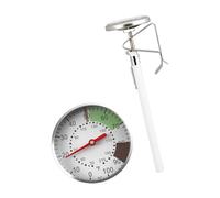 Hygienic Food Safe Thermometers with Quick Read Functionality for Coffee Brewing Milk Heating Applications Kitchen Thermometers