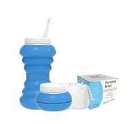 Hygienic Portable Bidet with Foldable Design Compact, Blue