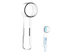 Hygienic Protective Toothbrush Cover, Electric Toothbrush Cover, Dustproof Portable Toothbrush Cover, Electric Toothbrush Head Cover, Hygienic Protector, Transparent Color, Fare riferimento alla