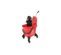 Hygineer Ergonomic Heavy Duty Mop Bucket Red 31 Litre VOW/HRMB31/R