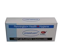 Hygioplast Sterile Washproof Plasters, Small Strip, Pack of 100