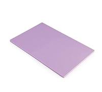 Hygiplas LDPE Chopping Board, Purple Colour Coded - Allergenic Foods Prep, Size: 10(H) x 450(W) x 300(L)mm, Low Density Polyethylene, Non-Porous Prevents Flavour / Odour Absorption, GL295