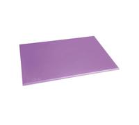 Hygiplas Anti-Bacterial HDPE Chopping Board, Purple 450x300x10mm