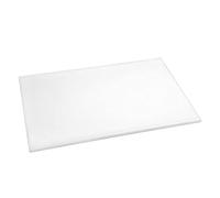 Hygiplas Anti-Microbial High Density Bakery Chopping Board, White - 45x30cm