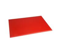 Hygiplas High Density Chopping Board for Raw Meat, Red, 45x30cm