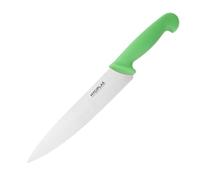 Hygiplas Chef Knife Green 21.8cm - Designed for Cutting Fruits and Vegetables, Stainless Steel Blade C861