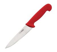 Hygiplas Chef Knife Red 15.5cm - Professional Colour Coded, Dishwasher Safe, Sharp Blade C887