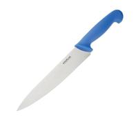 Hygiplas Chefs Knife 21.8 cm/ 8.5 inch Blade, Blue, Weight: 160 grams, Stainless Steel, Colour Coded Handle - Blue for Raw Fish, Ultra Sharp Kitchen Knife, Professional & Home, C851